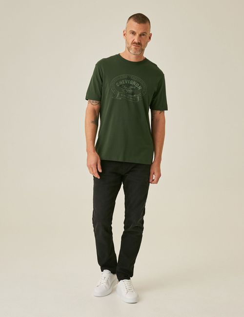 Camiseta Slim Fit Para Hombre