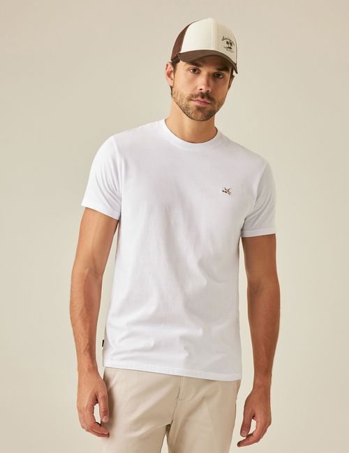 Camiseta Slim Fit Para Hombre