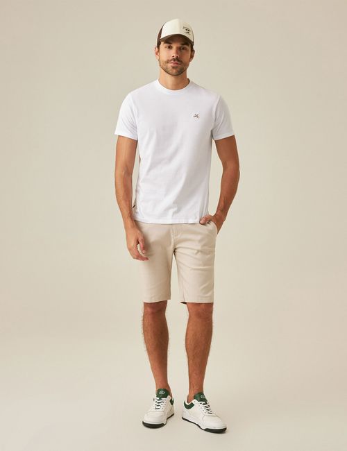 Camiseta Slim Fit Para Hombre