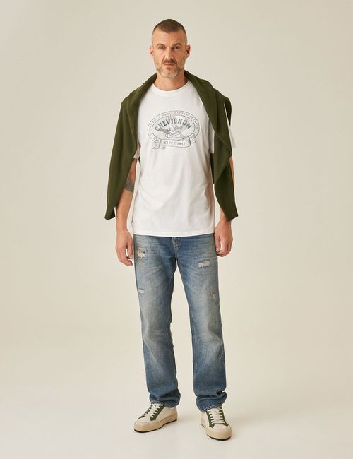 Camiseta Slim Fit Para Hombre