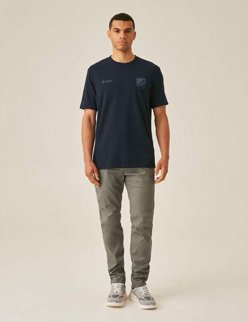 Camiseta Manga Corta Para Hombre