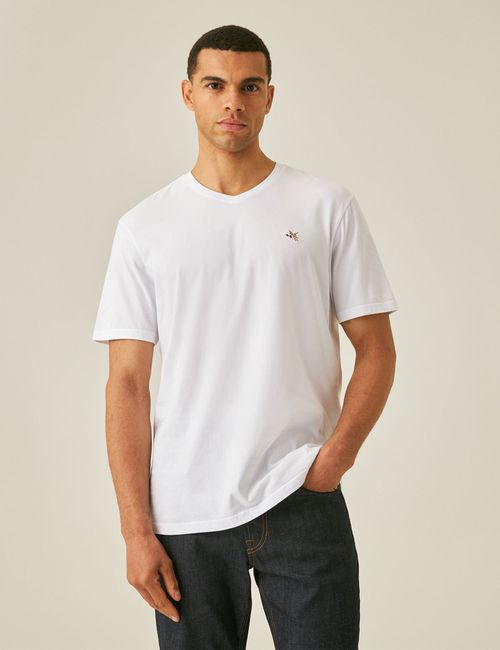 Camiseta Slim Fit Para Hombre
