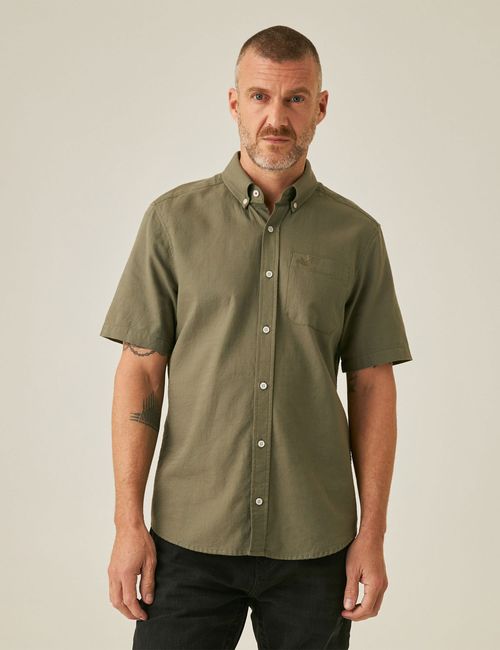 Camisa Manga Corta Para Hombre