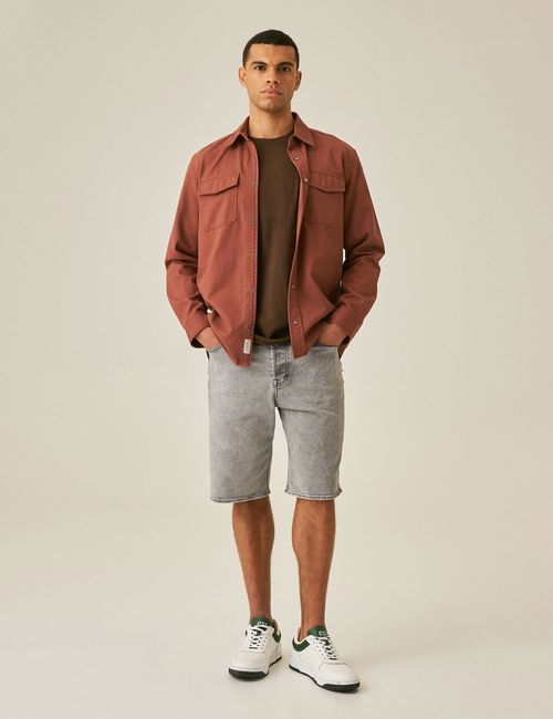 Bermuda Denim Para Hombre