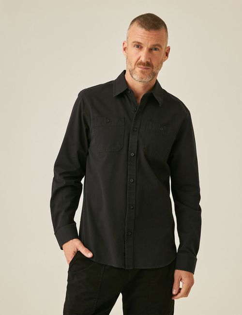 Camisa Manga Larga Para Hombre