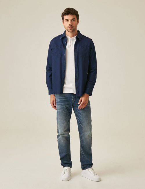 Camisa Manga Larga Para Hombre