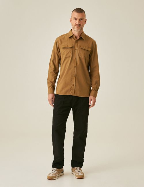 Camisa Manga Larga Para Hombre