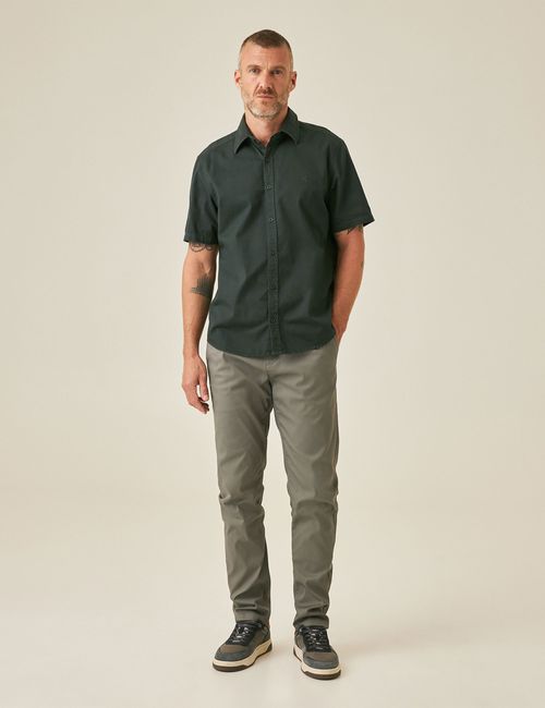 Camisa Manga Corta Para Hombre