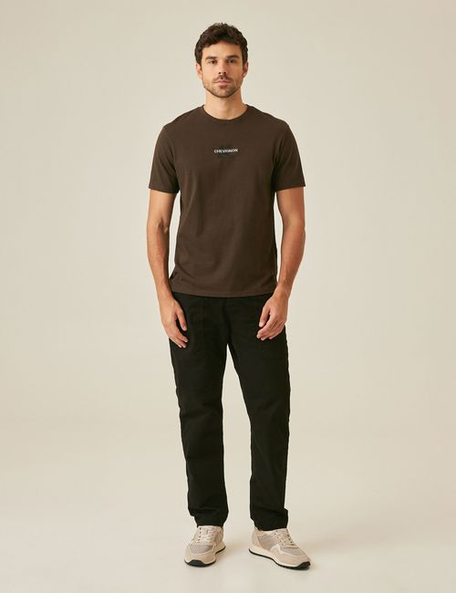 Camiseta Manga Corta Para Hombre