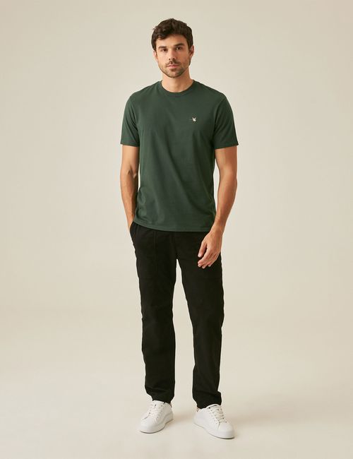 Camiseta Slim Fit Para Hombre