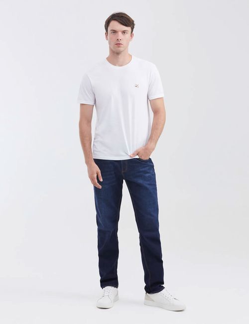 Jean Straight Fit Para Hombre