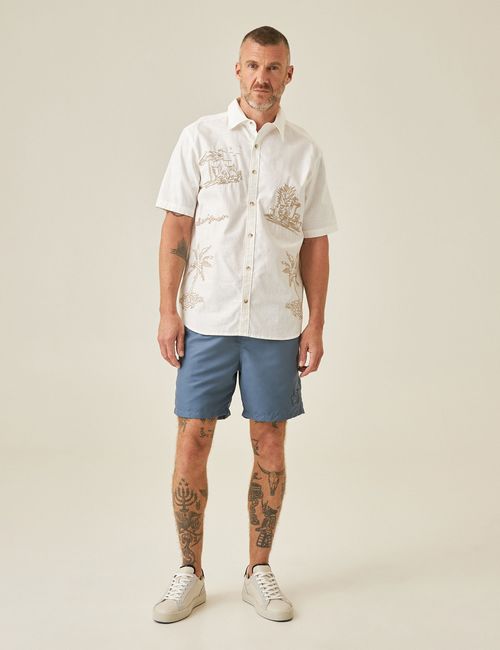 Camisa Manga Corta Para Hombre