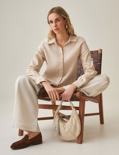 Camisa Lino Para Mujer