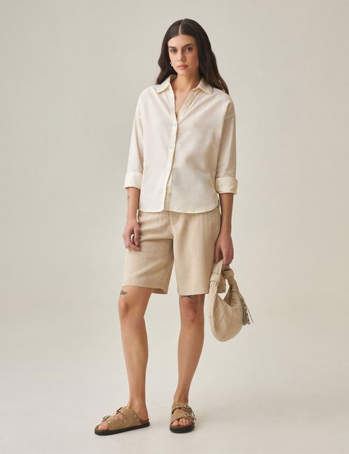 Camisa Lino Para Mujer