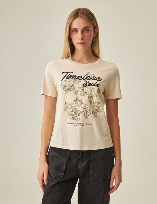 Camiseta Grafica Para Mujer