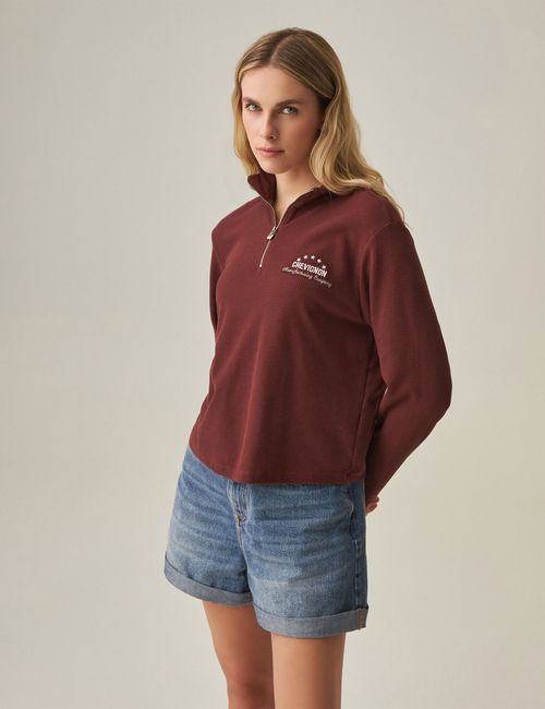 Camiseta Manga Larga Para Mujer