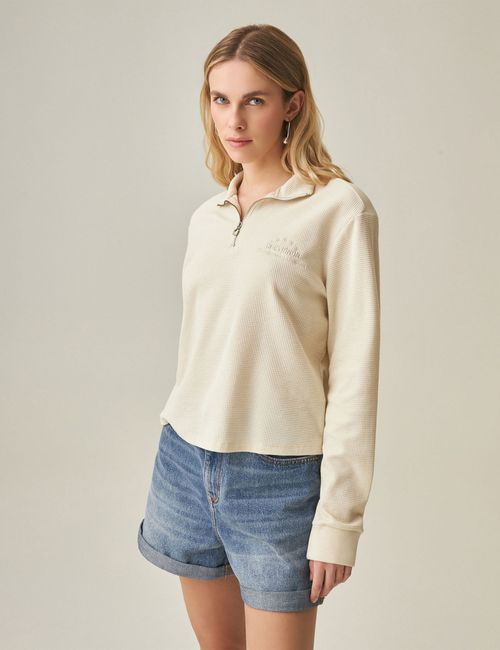 Camiseta Manga Larga Para Mujer