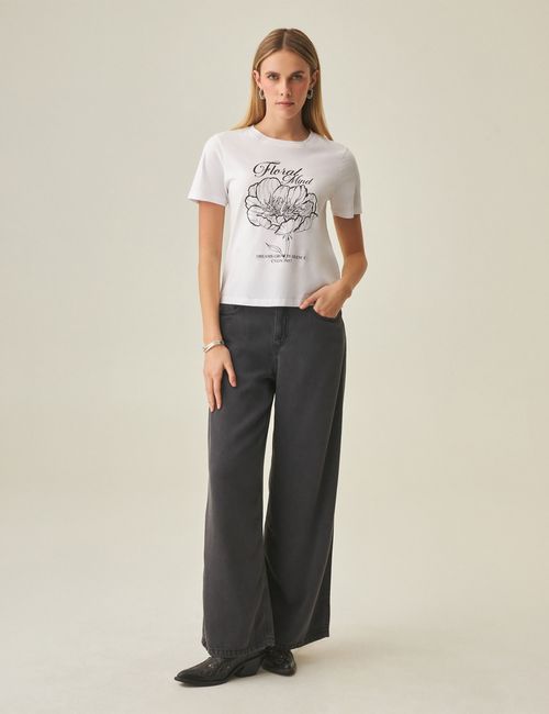 Camiseta Grafica Para Mujer