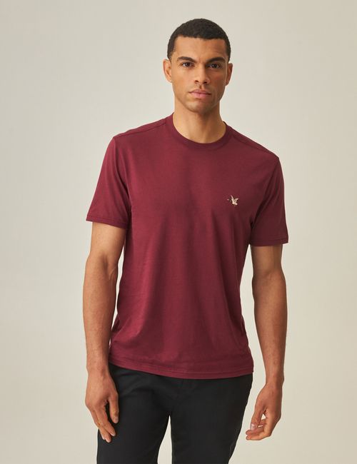 Camiseta Cuello U Para Hombre