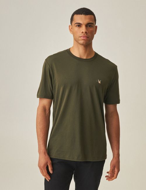 Camiseta Cuello U Para Hombre