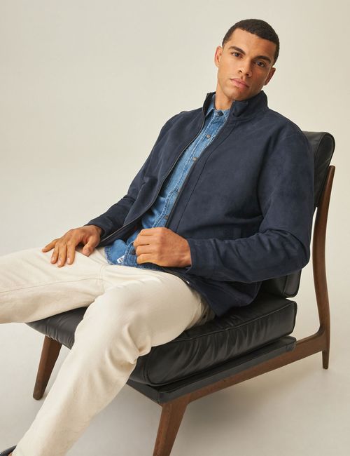 Chaqueta Bomber Para Hombre