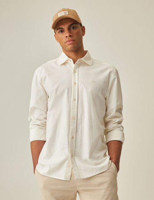 Camisa Manga Larga Para Hombre