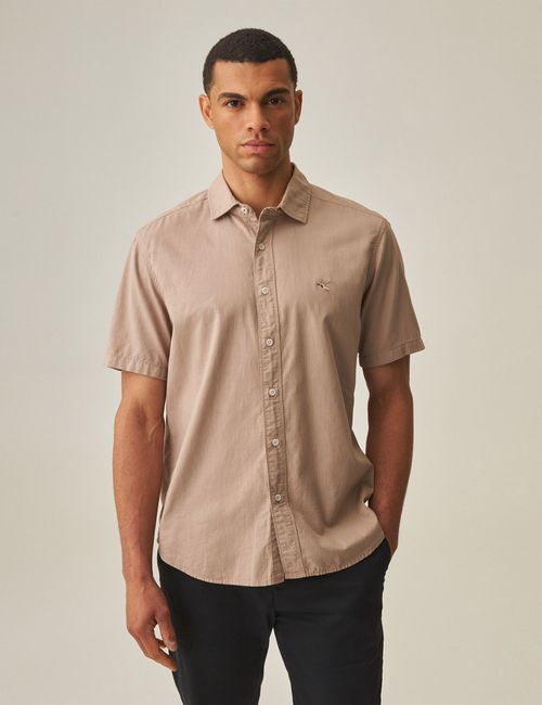 Camisa Manga Corta Para Hombre