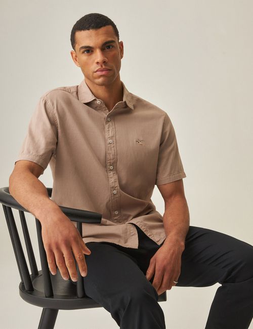 Camisa Manga Corta Para Hombre