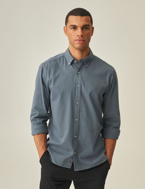 Camisa Manga Larga Para Hombre