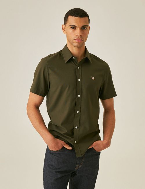 Camisa Manga Corta Para Hombre