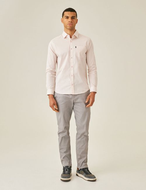 Camisa Manga Larga Para Hombre