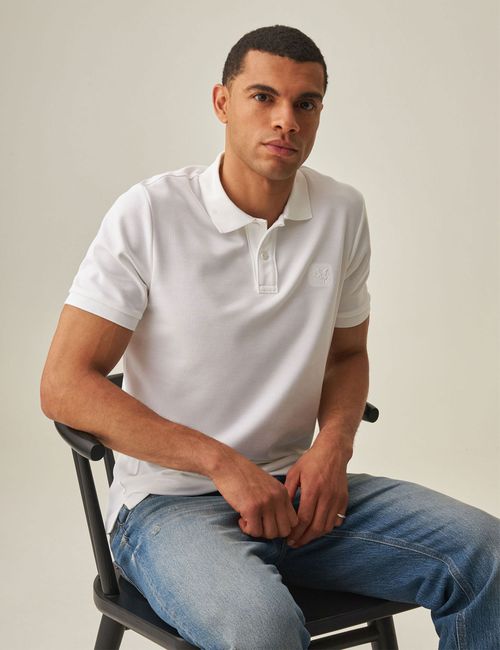 Camiseta Polo Slim Fit Para Hombre