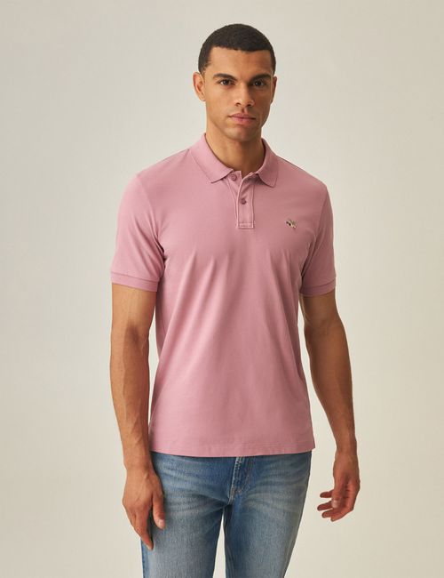 Camiseta Polo Slim Para Hombre