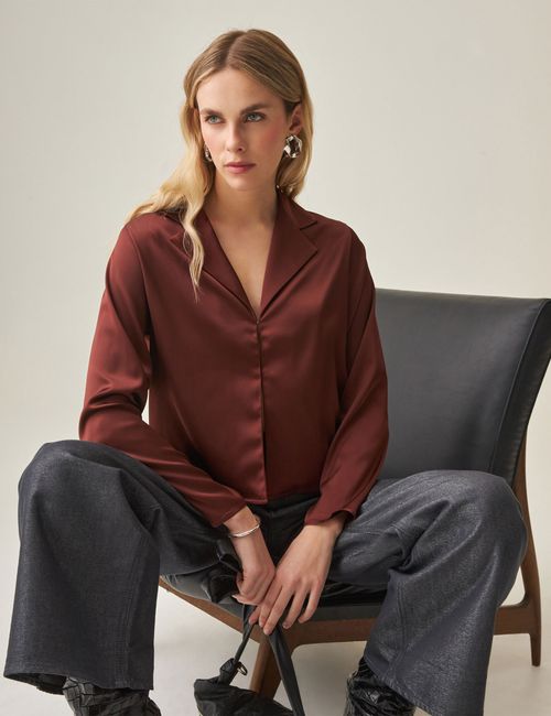 Camisa Clasica Para Mujer