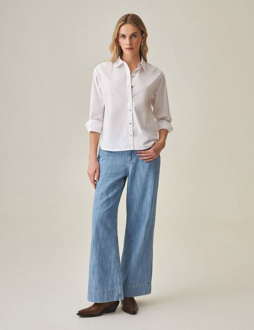 Camisa Clasica Para Mujer