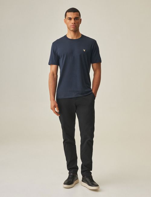 Camiseta Cuello U Para Hombre
