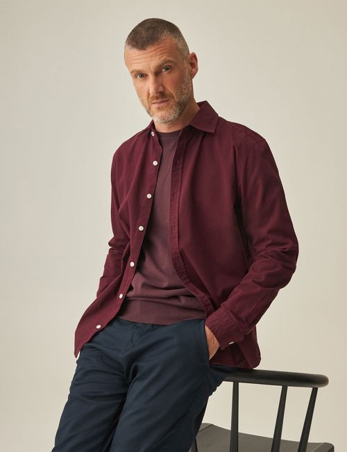 Camisa Manga Larga Para Hombre