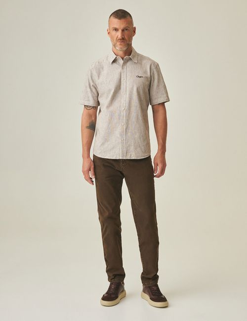 Camisa Manga Corta Para Hombre