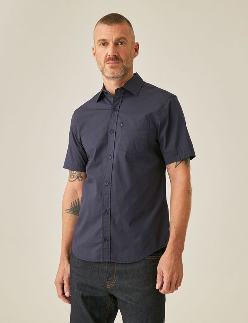 Camisa Manga Corta Para Hombre