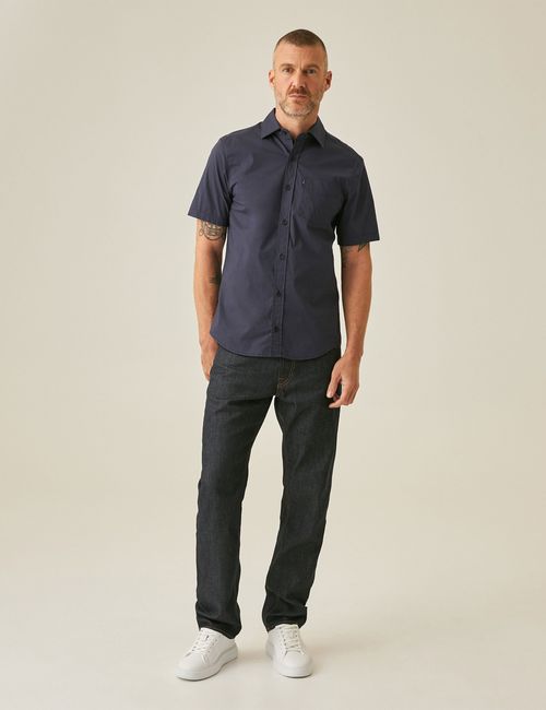 Camisa Manga Corta Para Hombre