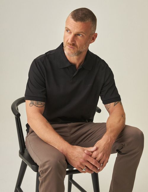 Camiseta Polo Slim Fit Para Hombre