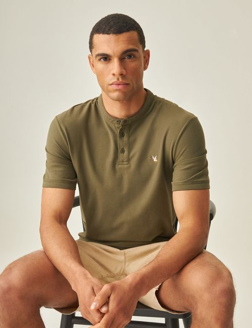 Camiseta Polo Cuello Neru Para Hombre