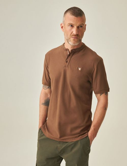 Camiseta Polo Cuello Neru Para Hombre
