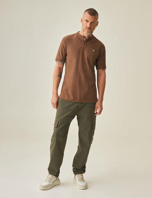 Camiseta Polo Cuello Neru Para Hombre