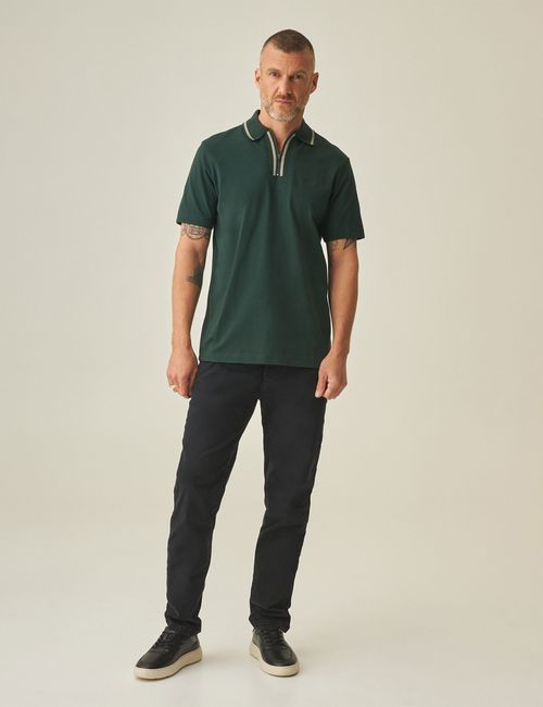 Camiseta Polo Slim Fit Para Hombre