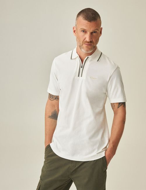 Camiseta Polo Slim Fit Para Hombre