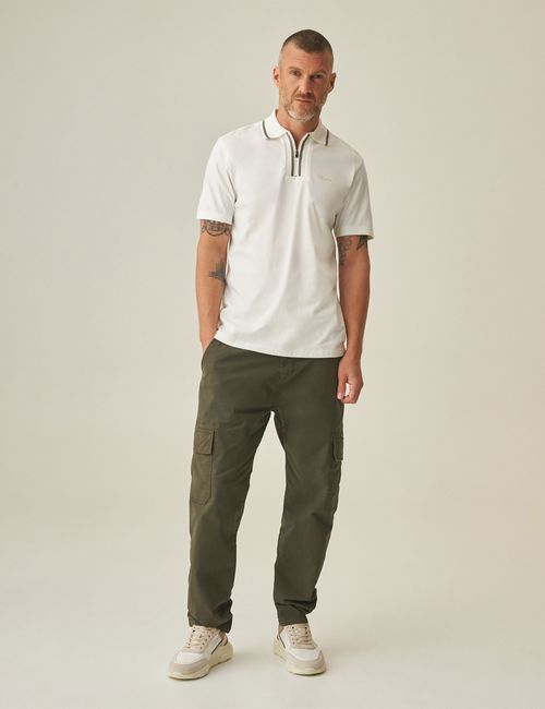 Camiseta Polo Slim Fit Para Hombre