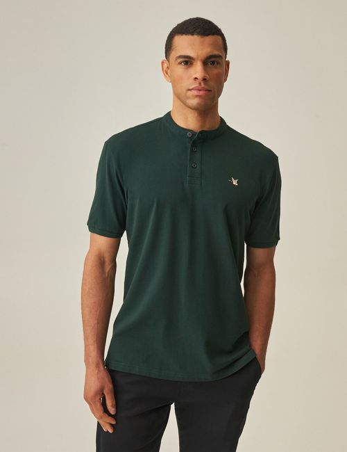 Camiseta Polo Cuello Neru Para Hombre