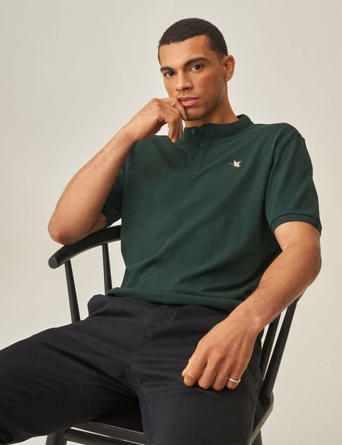 Camiseta Polo Cuello Neru Para Hombre