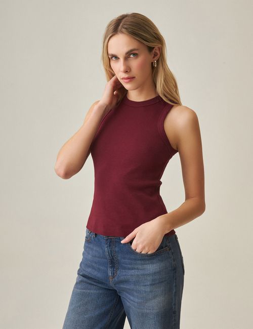 Camiseta Tank Top Para Mujer